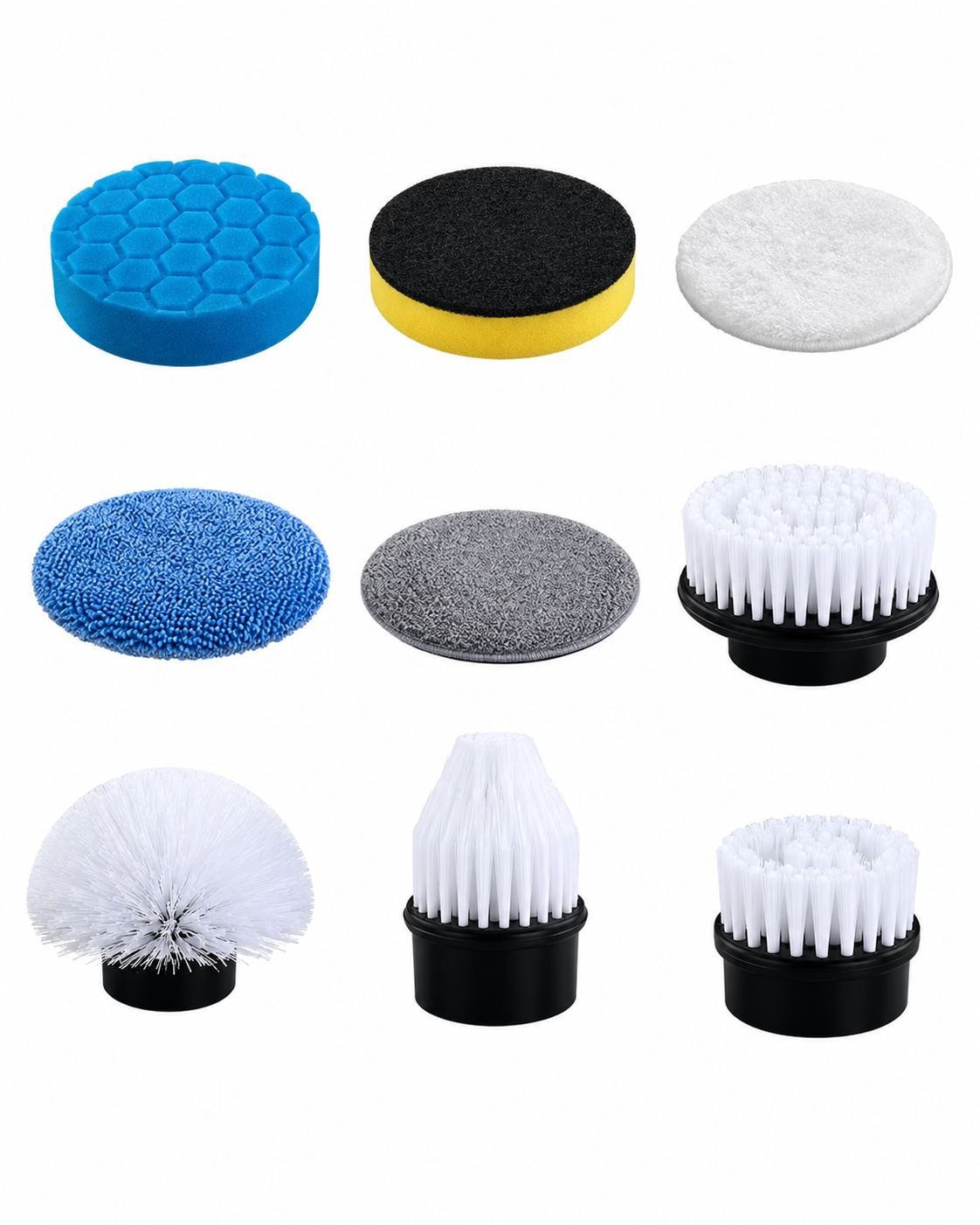 Zestaw 9 wymiennych końcówek